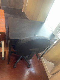 Desk and chair for 100