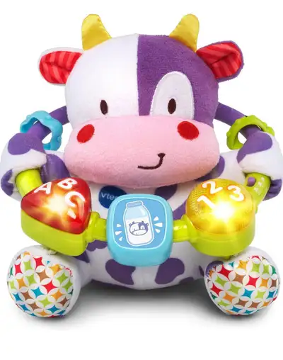 Vtech lil critters baby rattle toy teaches shapes letters , View more