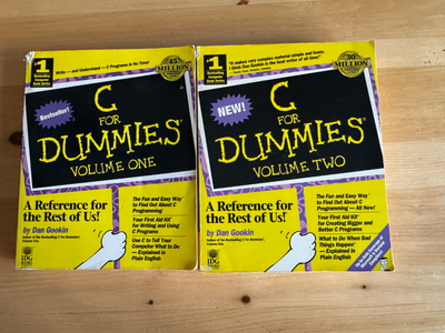 C for Dummies Books - Volume 1 and 2, View more