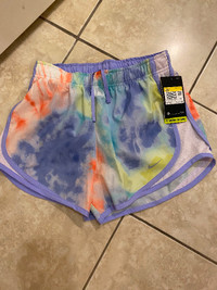 Nike Tempo Tie Dyed-Print Women's Shorts, Size Small