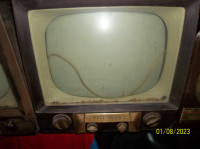 Rare 1950s Table Model TVs with Radio your choice $400.00 Firm