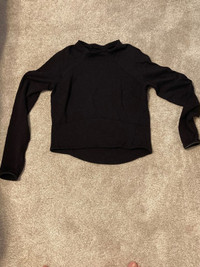 Lululemon Hill And Valley Mock Neck (size 8)