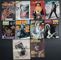 1979-2005 Led Zeppelin (Specifically Jimmy Page) Magazines