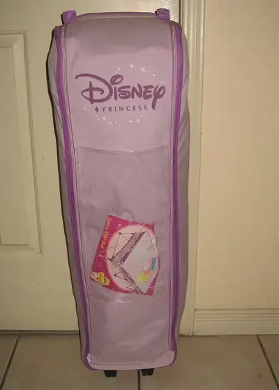 Serious buyers, please reply with your contact #. The price is firm. Disney Princess Portable Foldin...