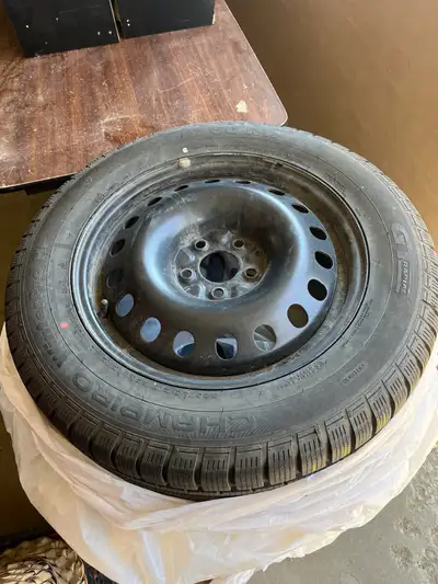 Purchased 2022. Used for one winter only. Champiro Winter Pro HP GT Radial. NS9 Steelie Rims. 225/69...