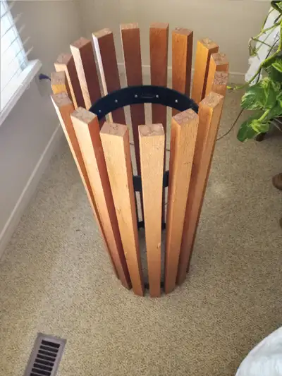 Oak Round Planter Stand, View more