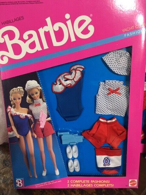 BARBIE - YACHT CLUB FASHIONS NRFB 2 LEFT! in Arts & Collectibles in St. Albert
