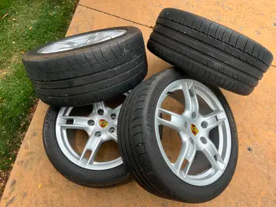 Wheels were used for perhaps four out of the past 17 years, have been stored indoors, and are in exc...