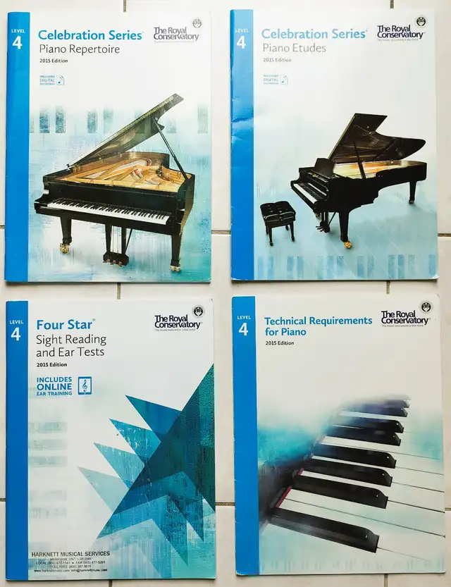RCM Piano book set Level 464689496032259120