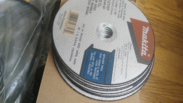 Makita 10 Pack - 7" Cutting Disc/Wheel for Grinders fast Metal in Power Tools in Mississauga / Peel Region