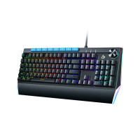 Mechanical Keyboard with Blue Switches,104-Key Layout