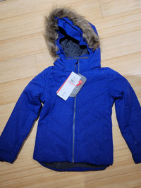 BRAND NEW Spyder Lola Ski Winter Jacket - Girl's - Sparkle Blue