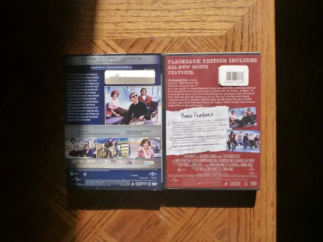 The Breakfast Club Flashback Edition    DVD near mint   $3.0062863265278721121