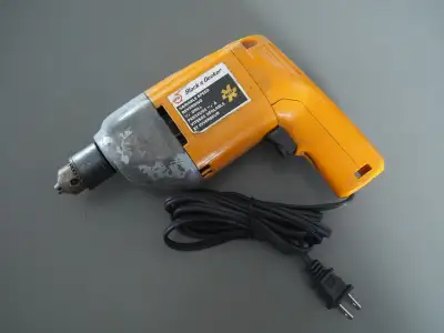 Black & Decker corded drill, View more