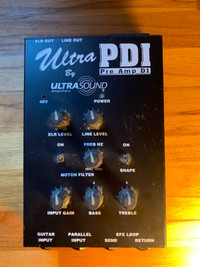 UltraSound preamp DI