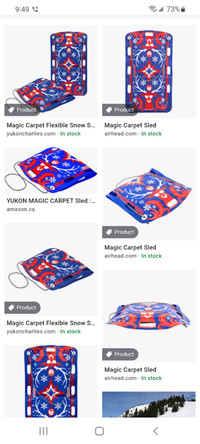 Yukon magic carpet sled