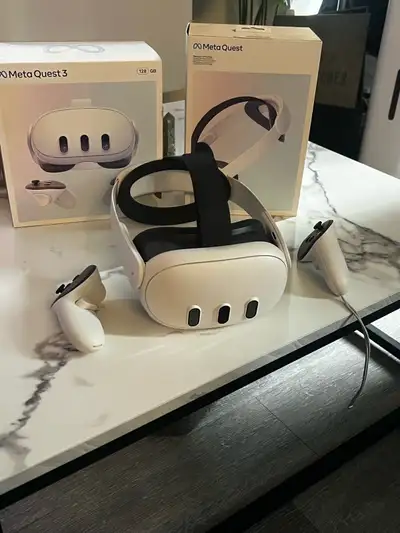 Lightly used meta quest 3 128gb