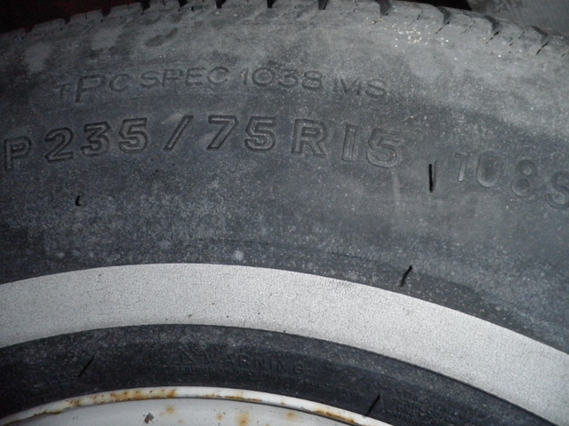 Used trailer tires 15 inch in Tires & Rims in Hamilton - Image 2