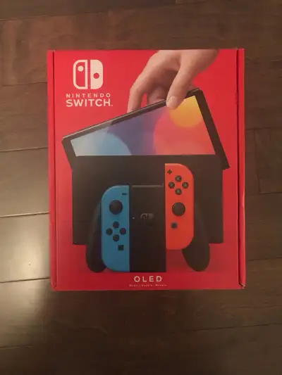 Nintendo Switch OLED brand new and sealed / nouveau et sceller. No nego
