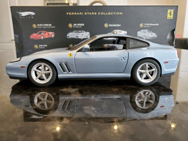 1:18 Diecast Hot Wheels Elite Ferrari 575M Maranello Bad Boys II