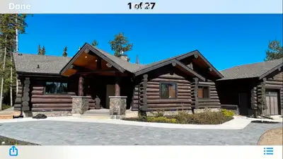 log home staining and chinking, View more
