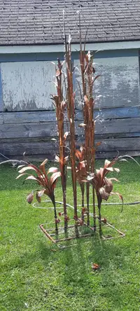 Copper fountains, hand made.