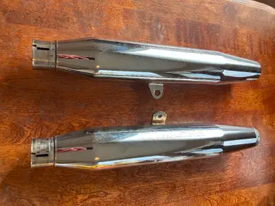 Stock 1997 Road King Mufflers