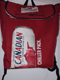 Reduced -- Like-new, Canadian Molson Backpack cooler -- Yorkton