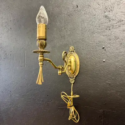 Vintage Brass Wall Sconces, View more