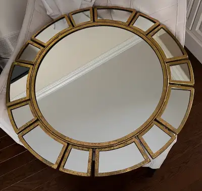 Safavieh Art Deco Sunburst Framed Mirror, View more