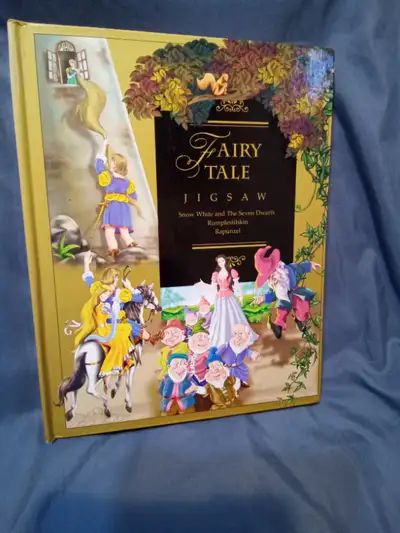 6 - PUZZLE SUITABLE FOR YOUNGSTERS. SNOW WHITE AND THE 7 DWARFS, RUMPLESTILSKIN, RAPUNZEL. SHORT STO...