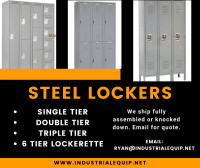 Louvered Steel Door Lockers