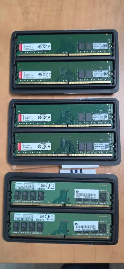 Kingston & Samsung DDR4 RAM Memory Dimm 8GB, View more