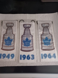2017-18 Toronto Maple Leaf UD Centennial Stanley Cup Banners