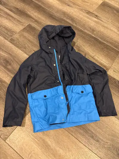 Joe Fresh blue rain jacket (size 7-8), View more