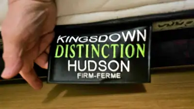 Complete Kingsdown Queen mattress bed set, View more