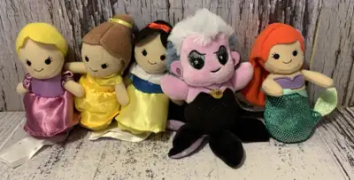 Hard to Find Disney Princess Plush Finger Puppets, View more