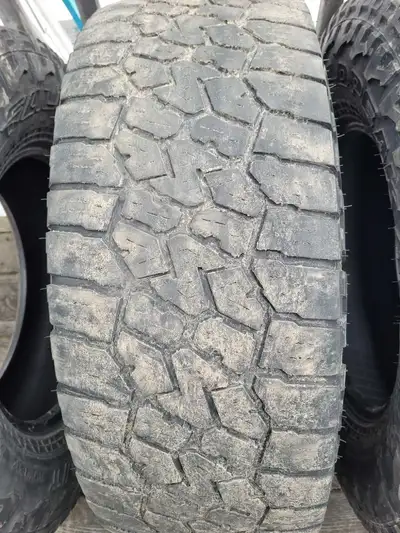 4 Falken Wildpeak AT3 tires. P265/70/17 used condition. $200