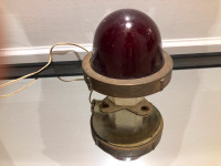 Vintage Marine Nautical Navy Red Light. Plug in and cool piece!