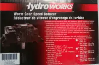 HydroWorks Worm Gear Speed Reducers
