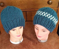 His & Her Hand Knit Hats $20.00
