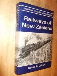 6 books Trains railways UK Canadian New Zealand American