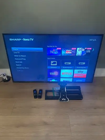 50" Sharp TV, View more