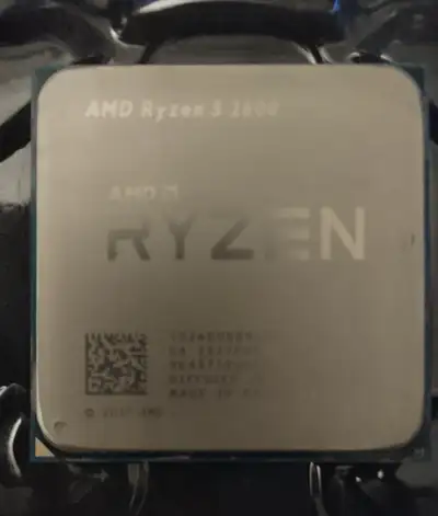 Ryzen5 2600 CPU, no cooler - used, very good condition, View more