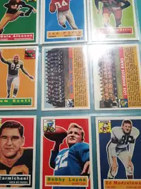 1994 Topps football archives 1956 partial set missing 7 cards