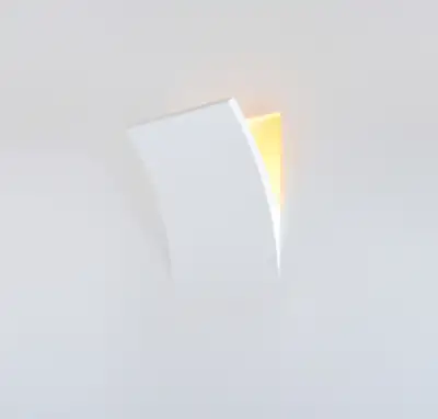70% OFF BRAND NEW LEAF Modern TRIMLESS 12 INCH x 9 INCH LED Recessed Wall LAMP (wall sconces) - Gypz...