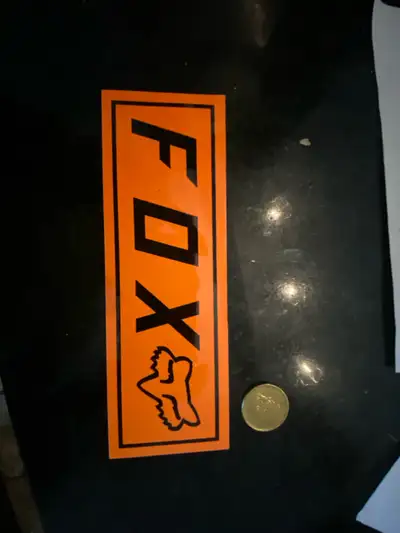 I am selling a new Fox Racing sticker, perfect for adding a touch of moto style to your gear. It's o...
