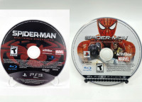 Spiderman Games  ⎮  Playstation 3 《 Disk Only 》 $120 Each