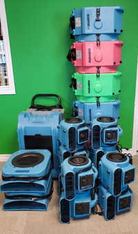 Rainbow Package 19 Air Movers, & Dehumidifier