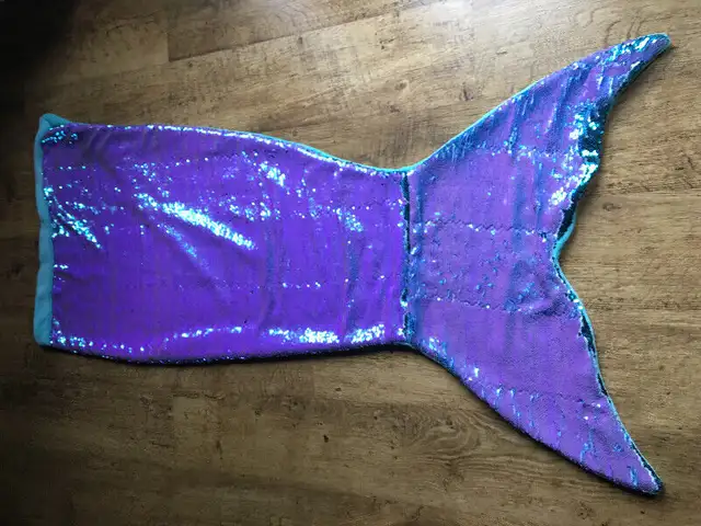 Justice Mermaid Tail Blanket in Other in Truro - Image 3